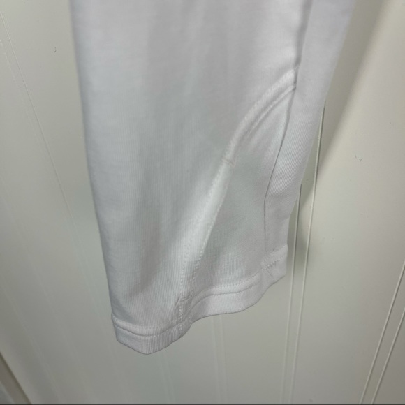 ATHLETA Essence Twist Long Sleeve Top White - Picture 8 of 9